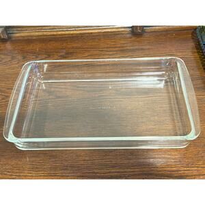 Vintage Pyrex Corning 233 3QT Rectangular Glass Baking Dish 13" L x 9" W x 2" H